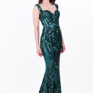 ELLE ZEITOUNE LUXE HARRIS GOWN